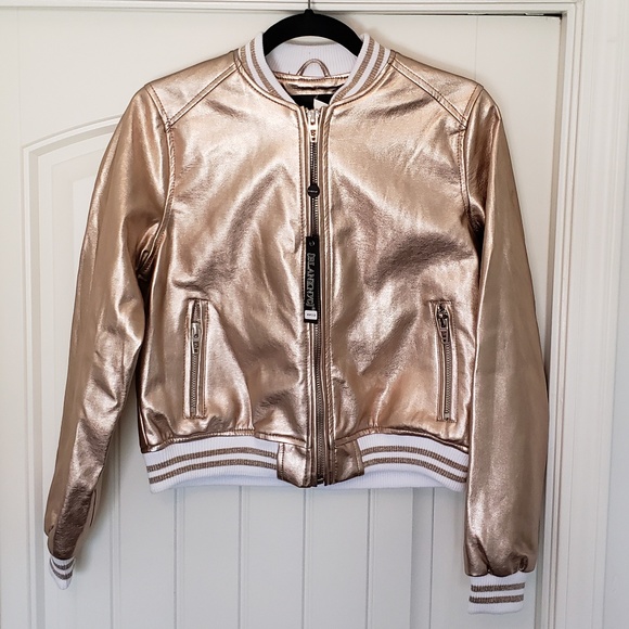 Blank Nyc Bomber Jacket Rosegold 